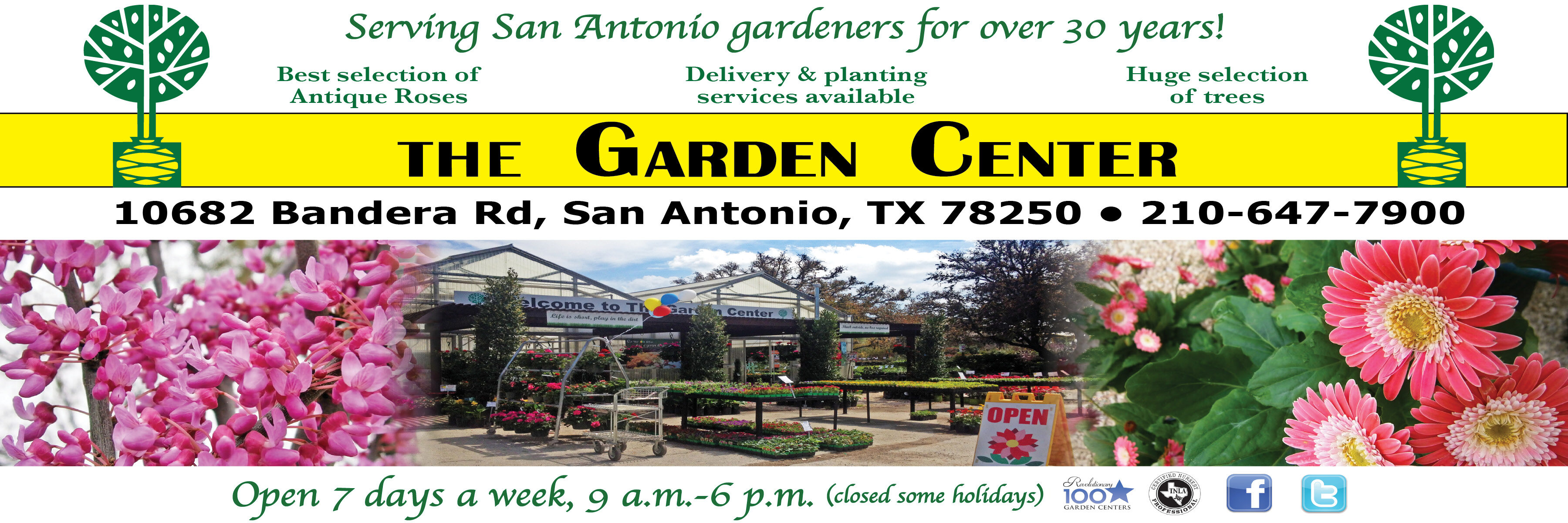 Tree Planting Service Garden Center Nursery San Antonio